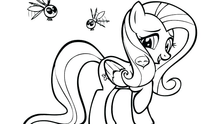 Giới thiệu về tranh tô màu ngựa pony cho bé yêu